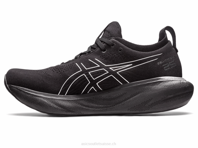gel-nimbus 25 platine noir/argent pur Asics L6N0K342