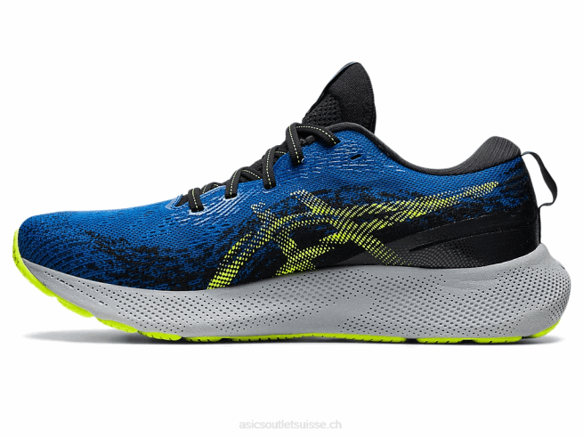 gel-nimbus lite 3 route du lac/vert de danger Asics L6N0K1572