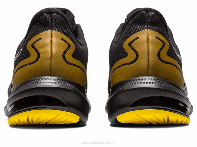 gel pulse 14 gtx noir/vert murmure Asics L6N0K518