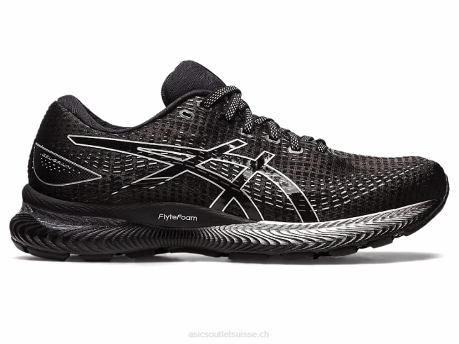 gel-saiun noir/argent pur Asics L6N0K509