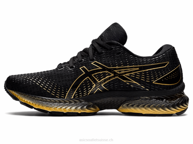 gel-saiun noir/or pur Asics L6N0K1739