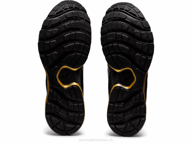 gel-saiun noir/or pur Asics L6N0K1739