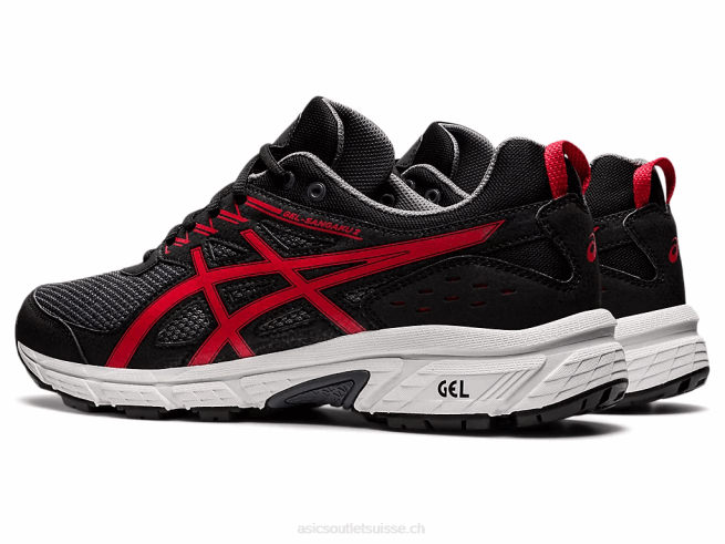 gel-sangaku 2 métropole/rouge électrique Asics L6N0K592