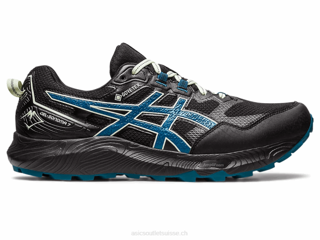 gel sonoma 7 gtx noir/sarcelle d'encre Asics L6N0K244