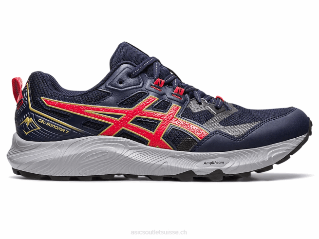 gel-sonoma 7 minuit/rouge électrique Asics L6N0K116