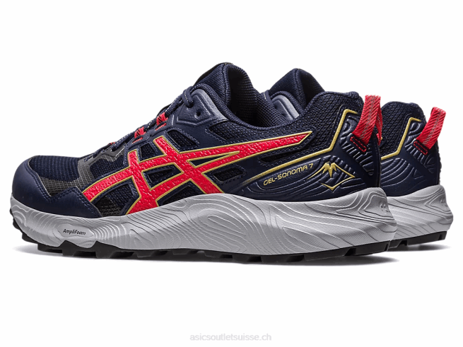 gel-sonoma 7 minuit/rouge électrique Asics L6N0K116