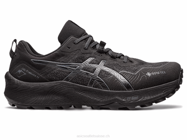 gel-trabuco 11 gtx noir/gris porteur Asics L6N0K64