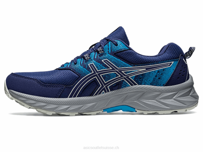 gel-venture 9 bleu indigo/sauge clair Asics L6N0K108