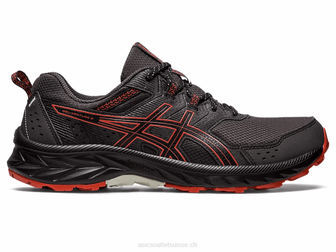 gel-venture 9 gris graphite/latte aux épices Asics L6N0K84