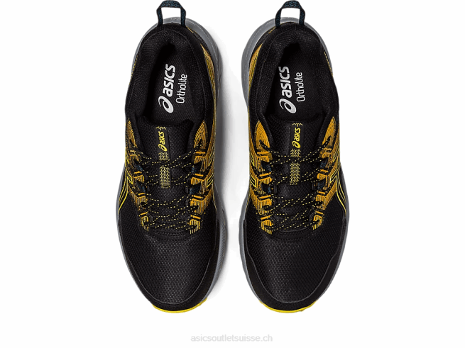gel-venture 9 noir/jaune doré Asics L6N0K103