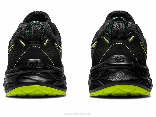 gel-venture 9 noir/zeste de citron vert Asics L6N0K111