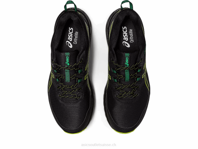 gel-venture 9 noir/zeste de citron vert Asics L6N0K111