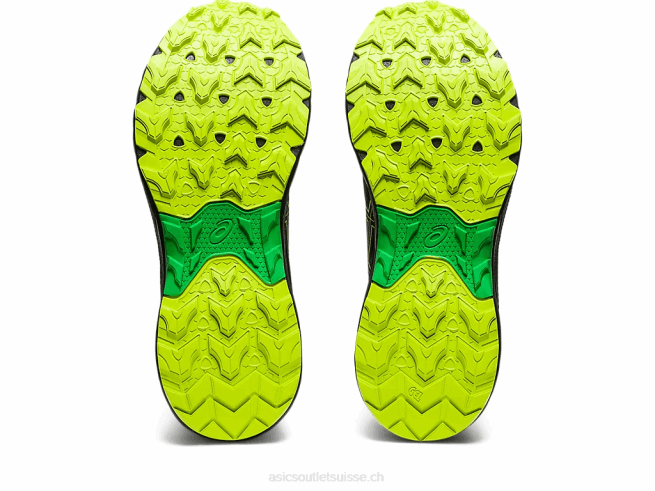 gel-venture 9 noir/zeste de citron vert Asics L6N0K111