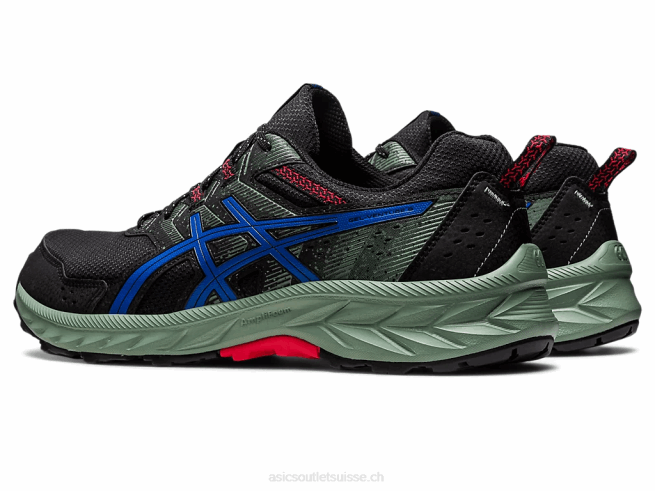 gel-venture extra large noir/bleu thon Asics L6N0K87