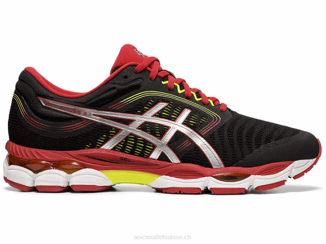 gel-ziruss 3 noir/rouge vitesse Asics L6N0K2103