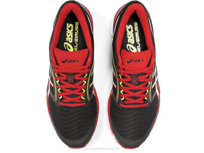 gel-ziruss 3 noir/rouge vitesse Asics L6N0K2103