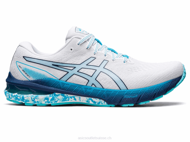 gt-2000 10 blanc/menthe glacée Asics L6N0K603