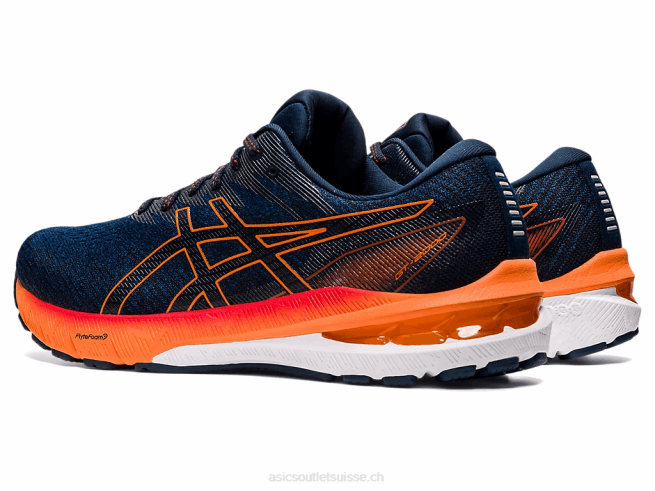 gt-2000 10 bleu mako/orange choquant Asics L6N0K1474