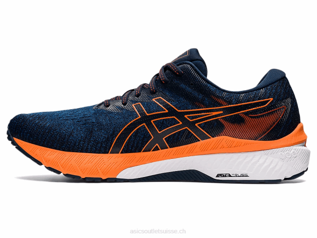 gt-2000 10 bleu mako/orange choquant Asics L6N0K1474