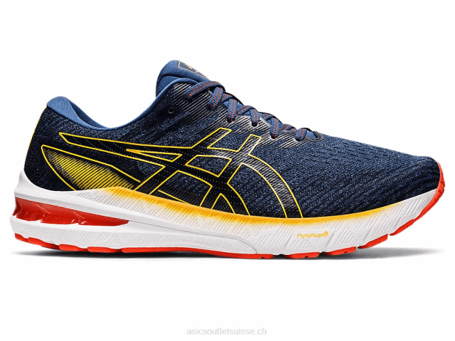 gt-2000 10 bleu nuit/agrumes Asics L6N0K602