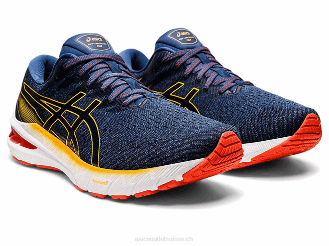 gt-2000 10 bleu nuit/agrumes Asics L6N0K602