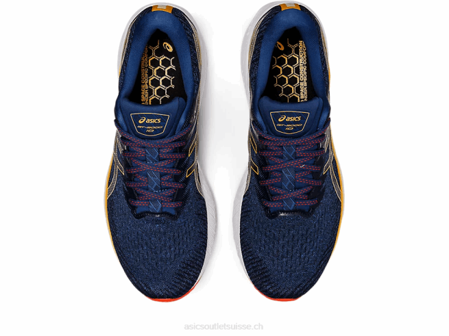 gt-2000 10 bleu nuit/agrumes Asics L6N0K602