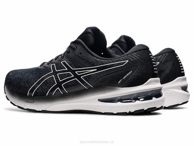 gt-2000 10 de large noir blanc Asics L6N0K1685