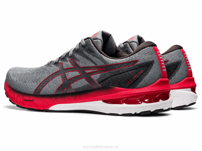 gt-2000 10 gris moyen/rouge électrique Asics L6N0K1646