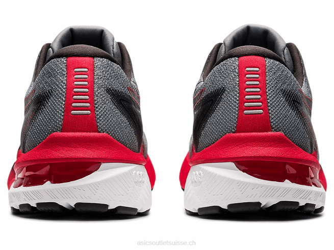 gt-2000 10 gris moyen/rouge électrique Asics L6N0K1646