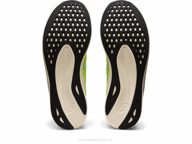 hyper vitesse 2 jaune de sécurité/blanc Asics L6N0K695