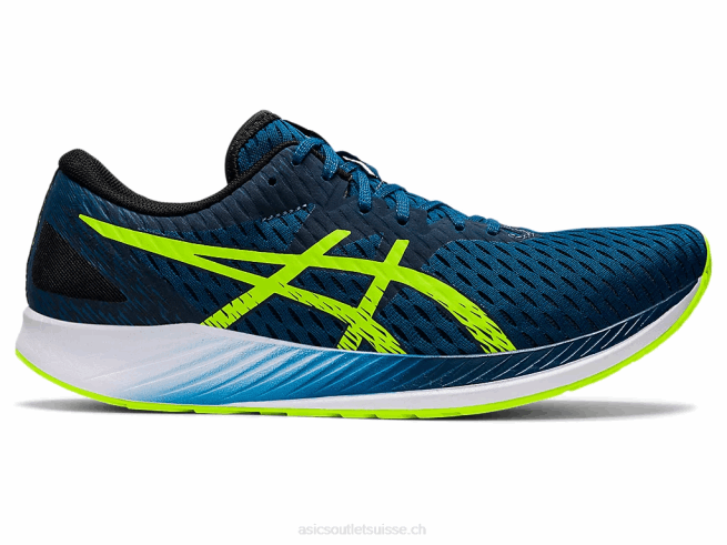 hyper vitesse bleu mako/vert danger Asics L6N0K1455