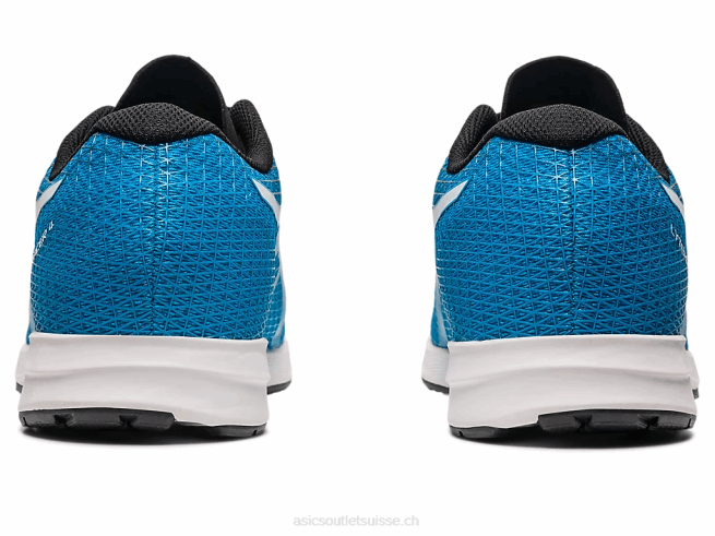 lyteracer 4 de large bleu île/blanc Asics L6N0K115
