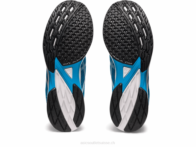 lyteracer 4 de large bleu île/blanc Asics L6N0K115