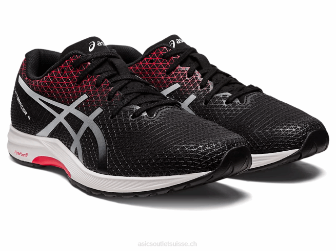 lyteracer 4 noir/rouge classique Asics L6N0K106