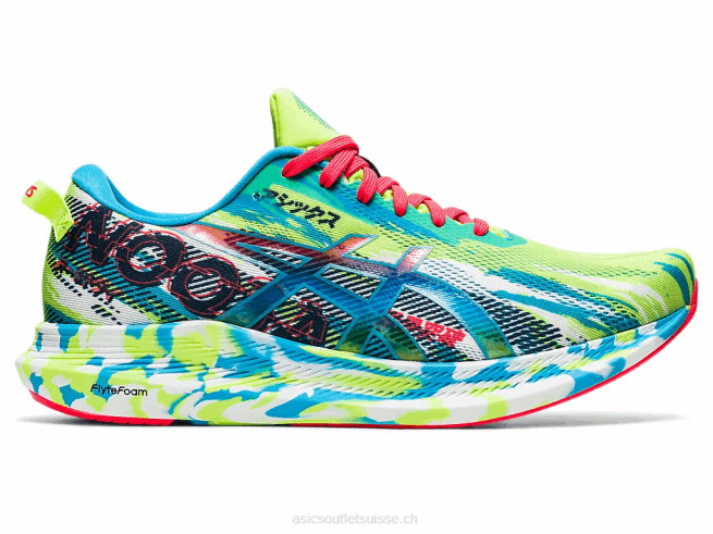 noosa tri 13 danger vert/digital aqua Asics L6N0K1908