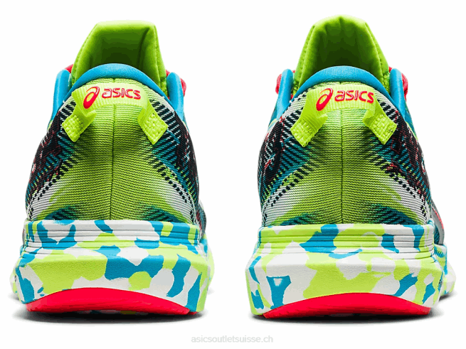 noosa tri 13 danger vert/digital aqua Asics L6N0K1908