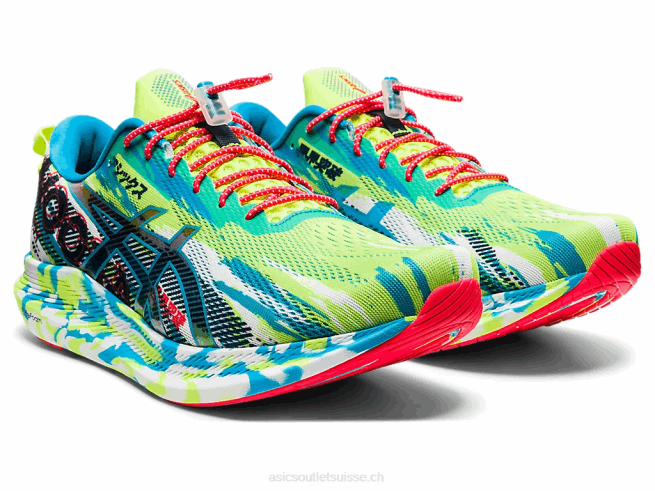 noosa tri 13 danger vert/digital aqua Asics L6N0K1908