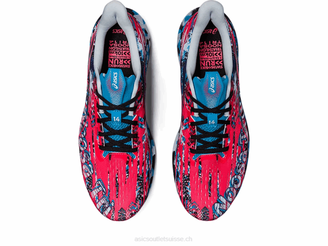 noosa tri 14 diva rose/noir Asics L6N0K365