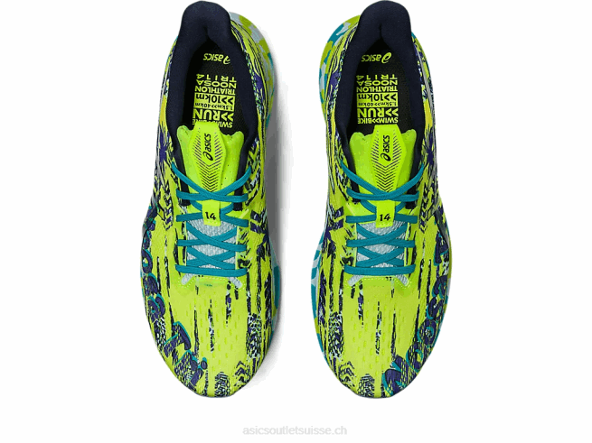 noosa tri 14 zeste de citron vert/ciel Asics L6N0K346