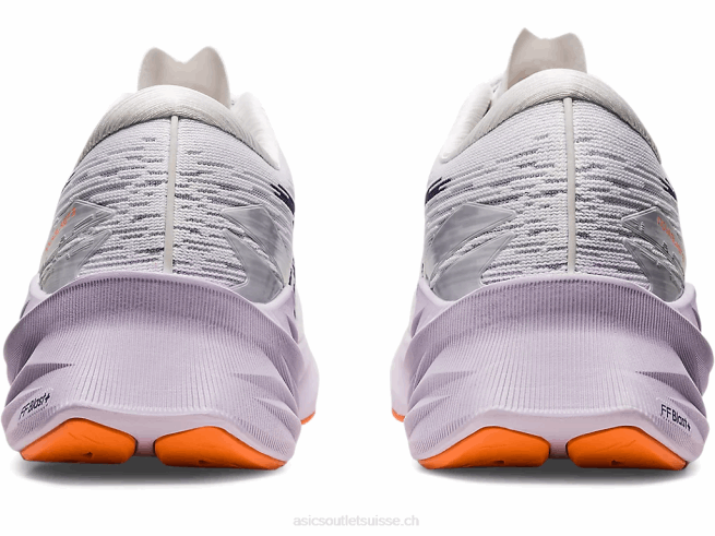 novablast 3 blanc/bleu indigo Asics L6N0K381