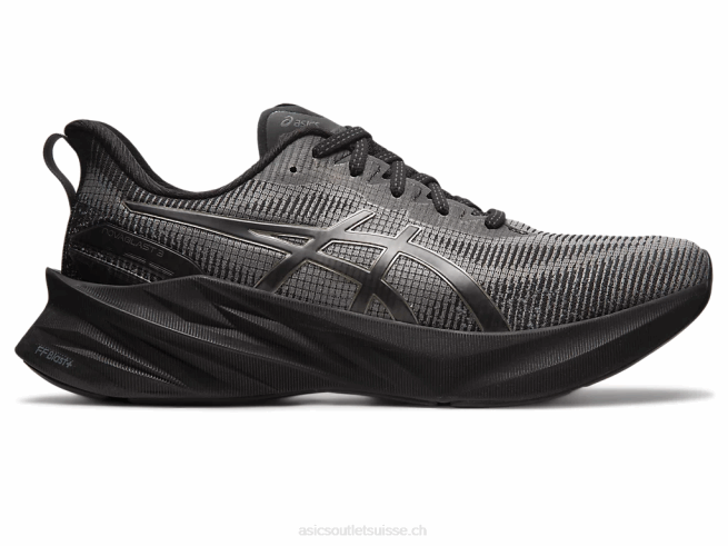 novablast 3 le noir/gris graphite Asics L6N0K182