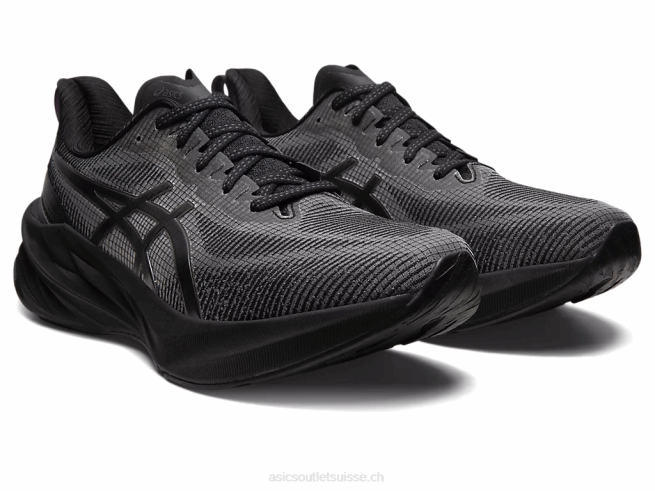 novablast 3 le noir/gris graphite Asics L6N0K182