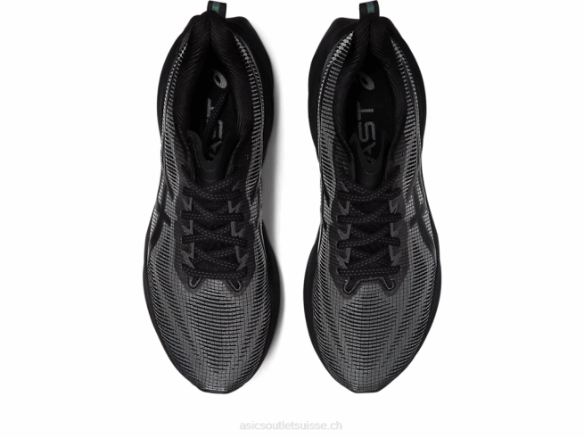 novablast 3 le noir/gris graphite Asics L6N0K182