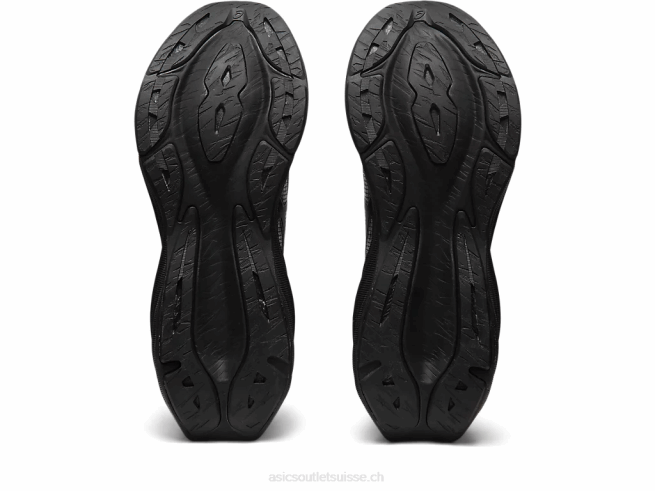 novablast 3 le noir/gris graphite Asics L6N0K182