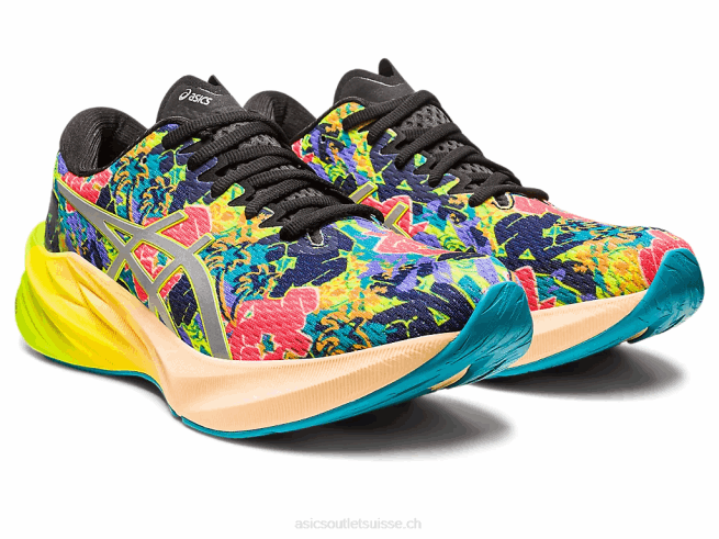 novablast 3 lite-show zeste de citron vert/spectacle léger Asics L6N0K183