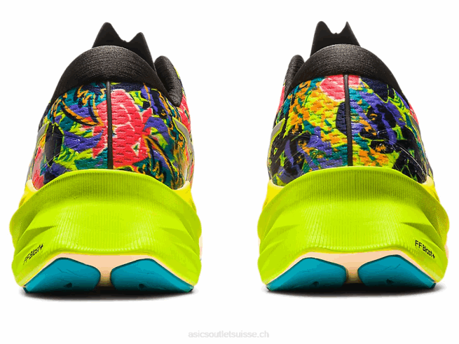 novablast 3 lite-show zeste de citron vert/spectacle léger Asics L6N0K183