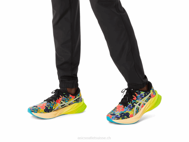 novablast 3 lite-show zeste de citron vert/spectacle léger Asics L6N0K183