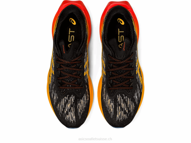 novablast 3 noir/ambre Asics L6N0K939