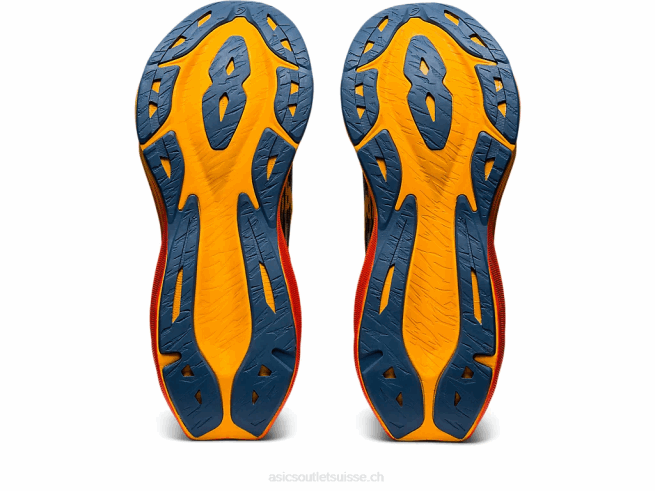 novablast 3 noir/ambre Asics L6N0K939