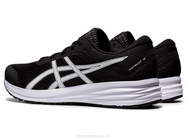 patriote 12 noir blanc Asics L6N0K1865